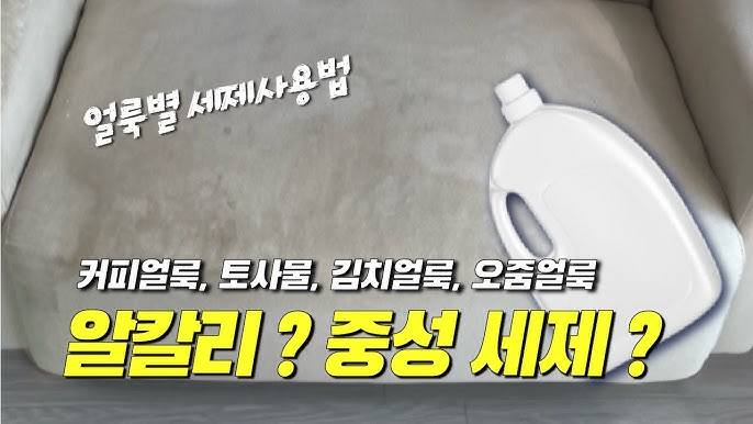 패브릭 소파 얼룩 셀프로 제거하는 방법 관련 이미지 2